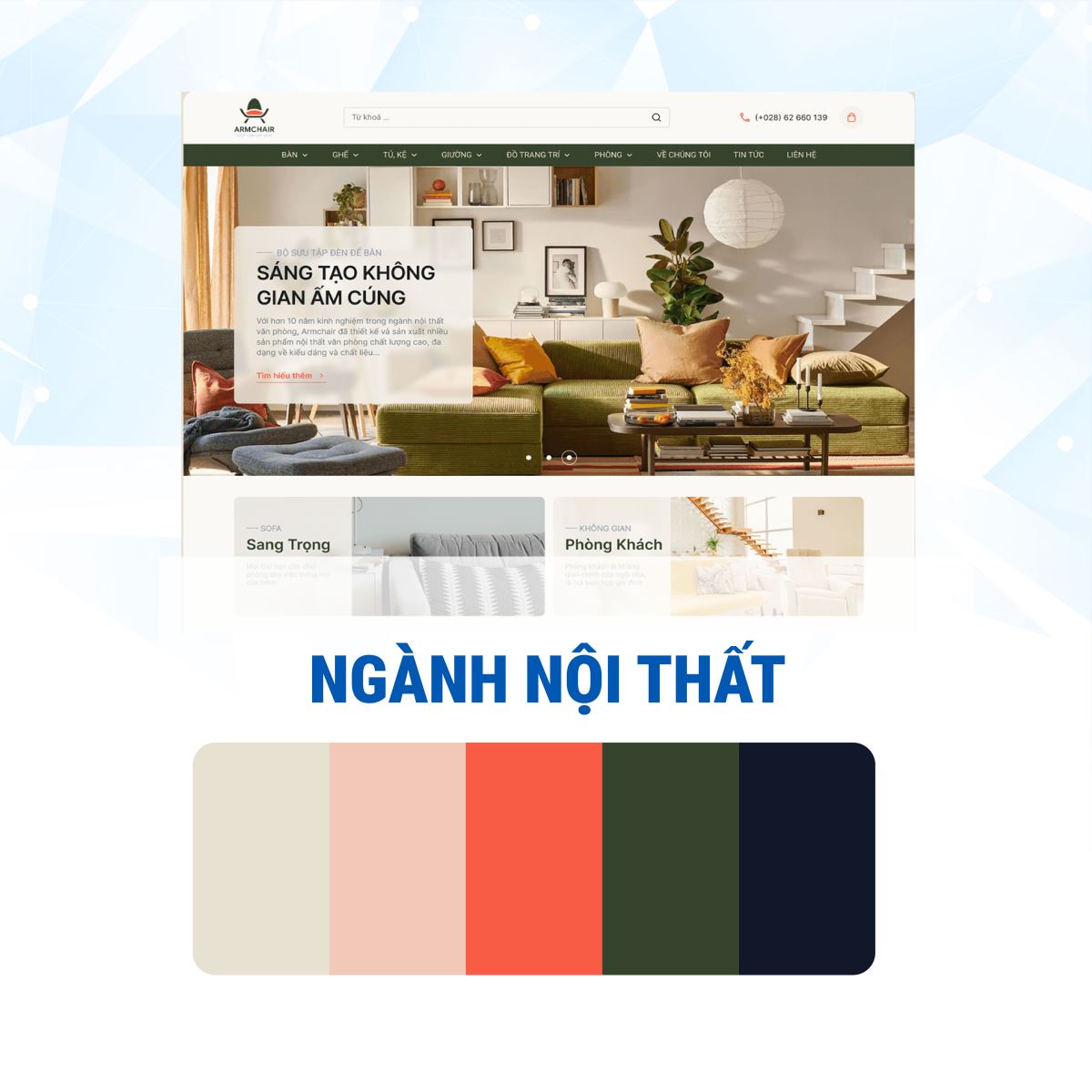 BizMac| Bảng màu dành cho ngành Nội thất
