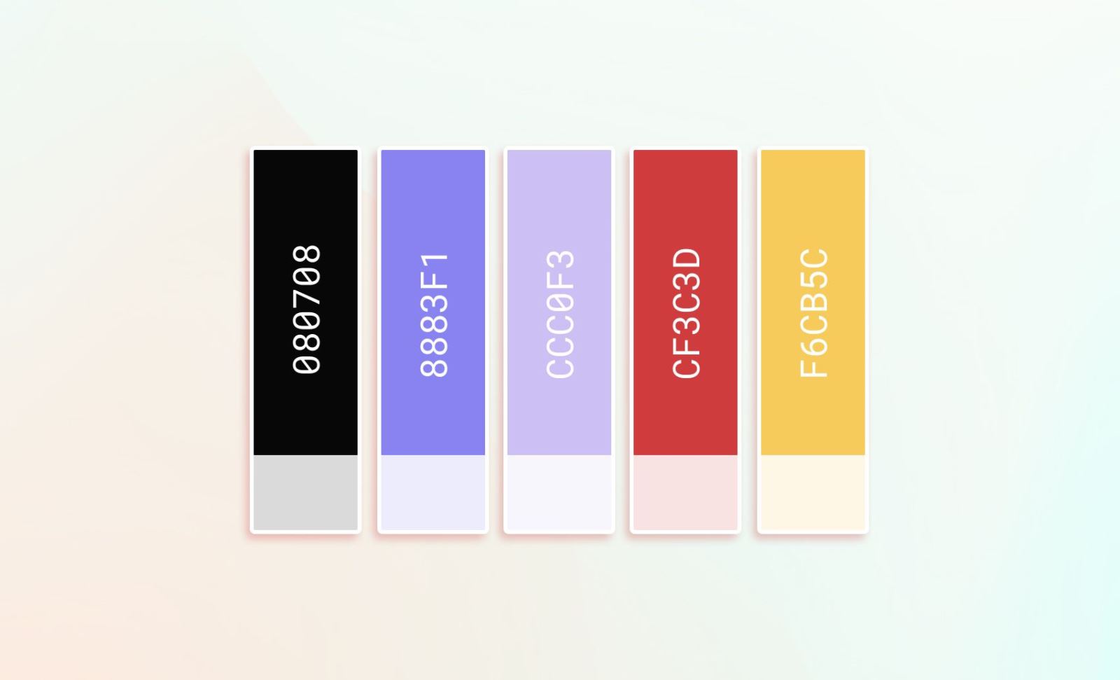 Bảng màu Tết 2023 B