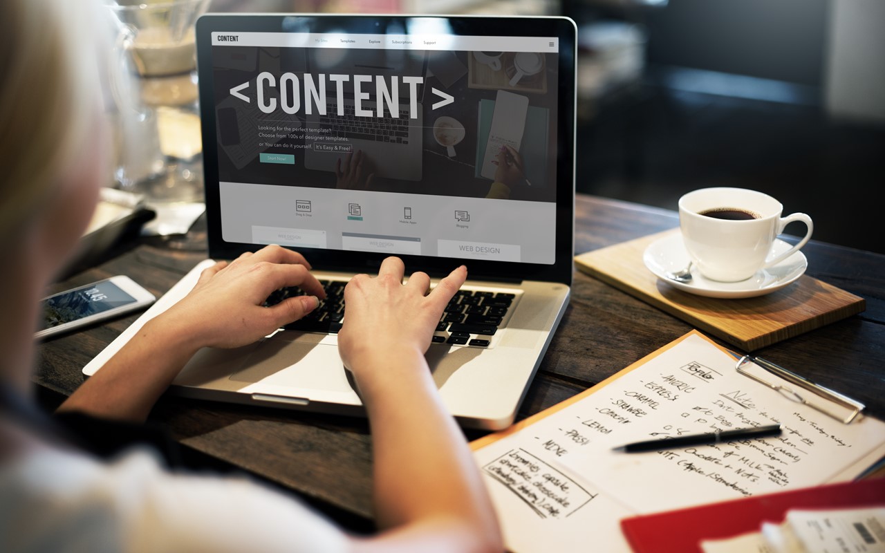 Phần nội dung chính của trang web