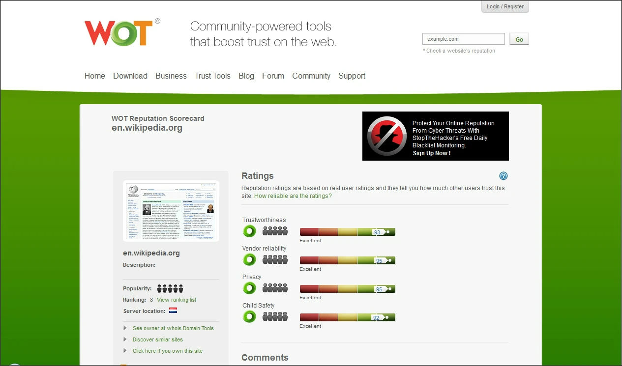 WOT Web of Trust