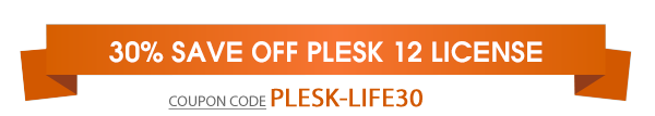 Plesk 12 Save Off 30% - Bản quyền Plesk