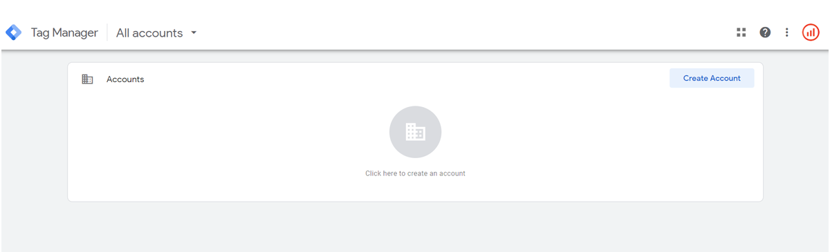 Tạo tài khoản Google Tag Manager