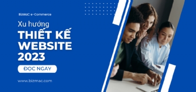 Điểm danh xu hướng thiết kế website sẽ on trend năm 2023