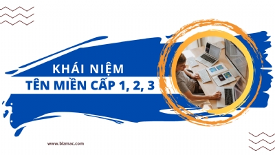 Khái niệm về tên miền cấp 1, cấp 2 và cấp 3