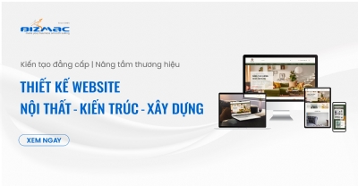 Website nội thất - kiến trúc - xây dựng 2025 | Giải pháp branding toàn diện cho doanh nghiệp