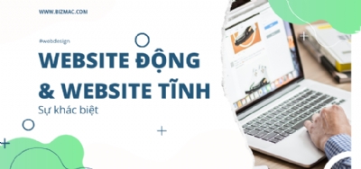 Sự khác biệt giữa website động và website tĩnh