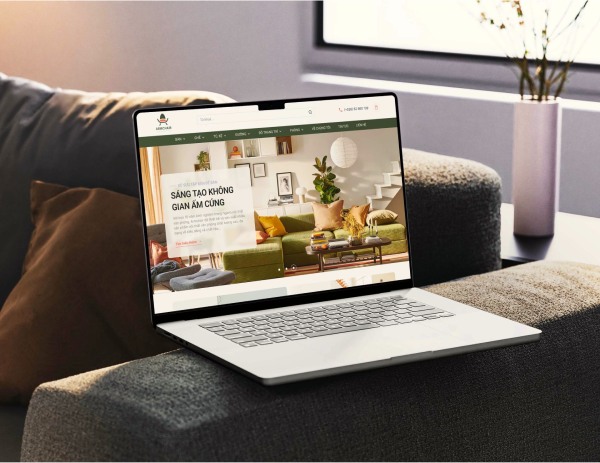 Thiết kế website nội thất